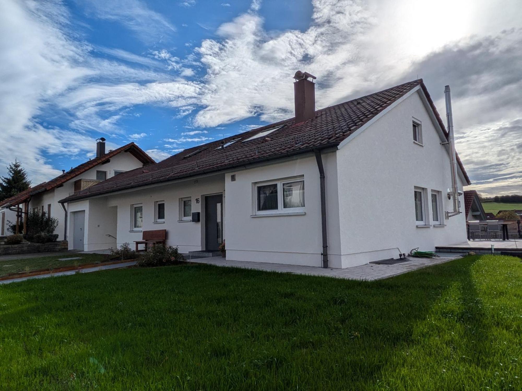 Ferienwohnung Am Alenberg Münsingen エクステリア 写真
