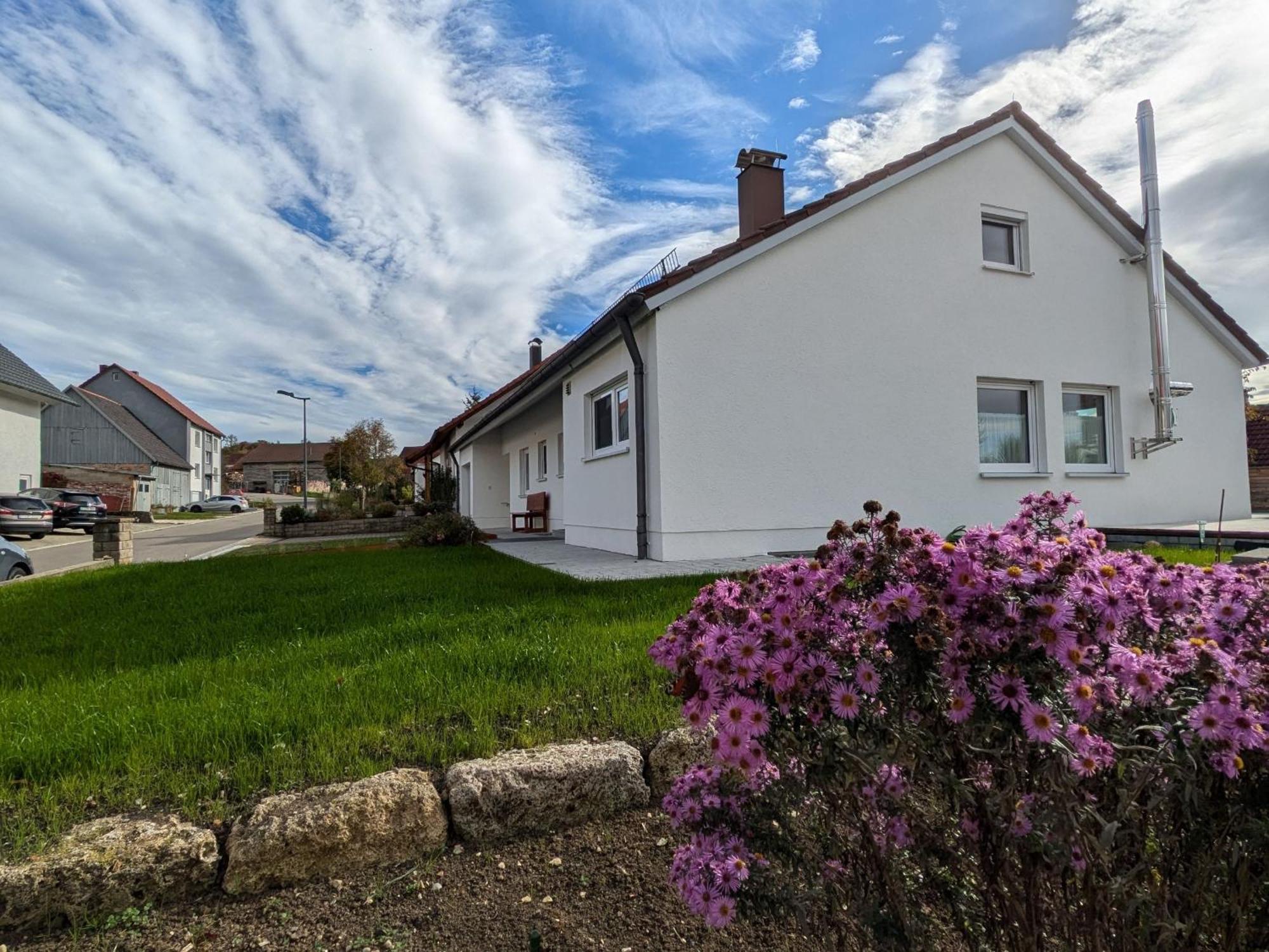 Ferienwohnung Am Alenberg Münsingen エクステリア 写真